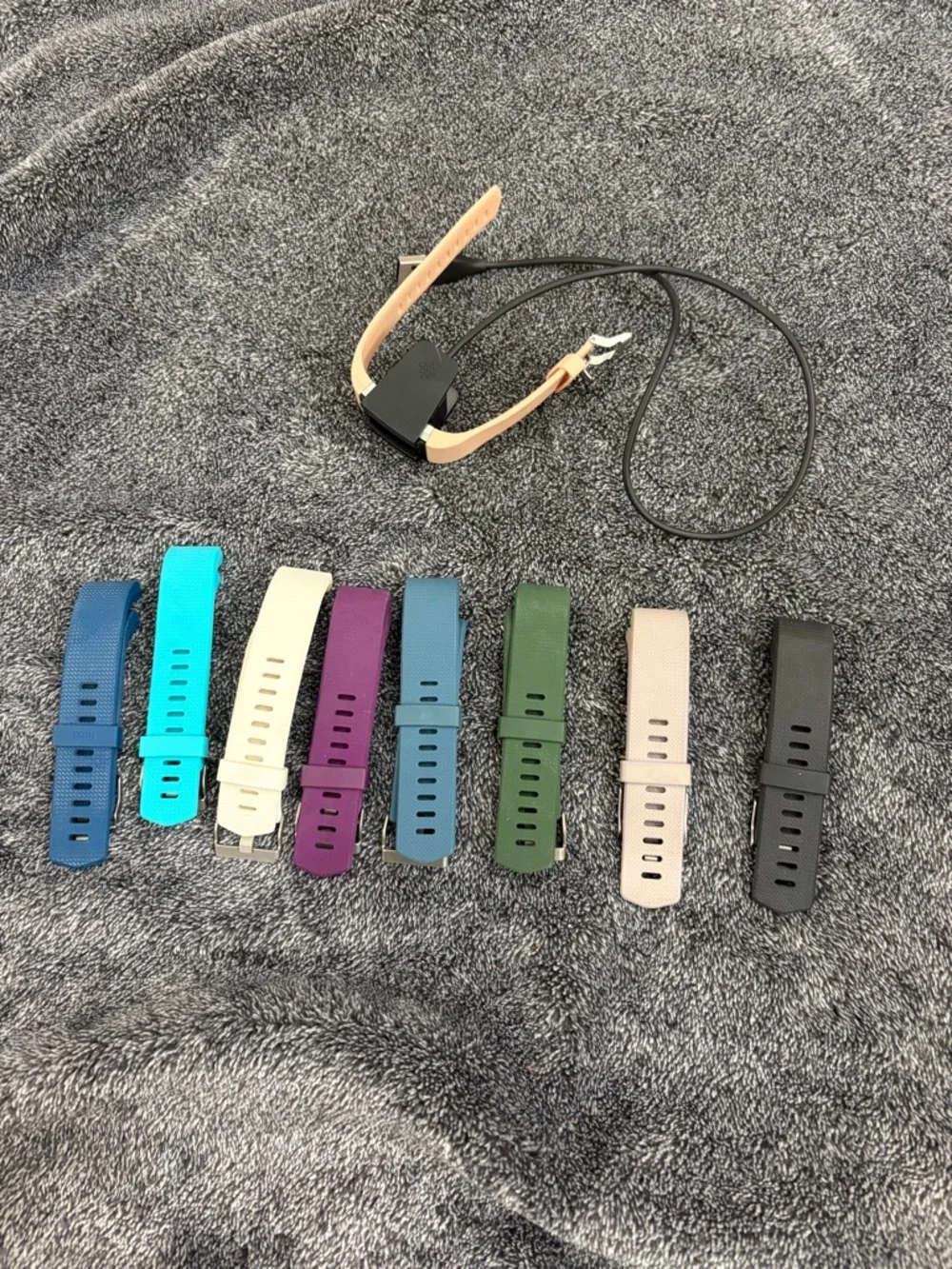 Fitbit with Style Replacement Band Bundle with Charger - Assorted Colors